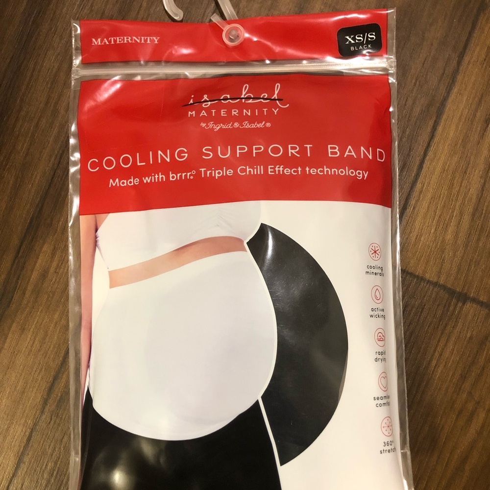 Maternity Cooling support band size xs/s NWT